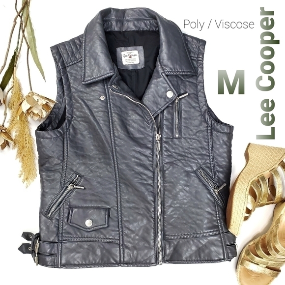 ❣️ Lee Cooper Womens Heavy Poly Viscose Vest M - Picture 1 of 15